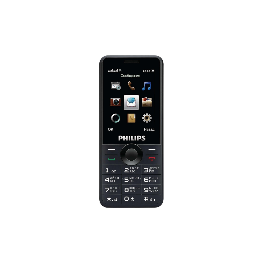 ТЕЛЕФОН PHILIPS E168 BLACK