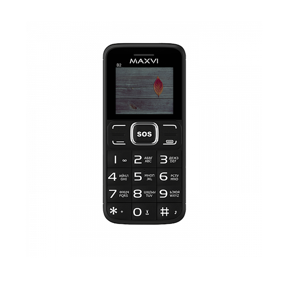 ТЕЛЕФОН MAXVI B2 BLACK