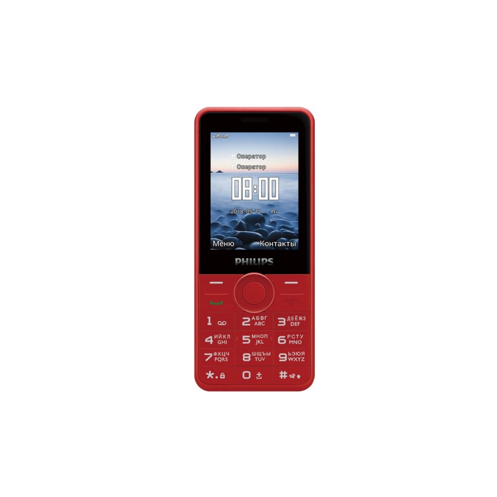 ТЕЛЕФОН PHILIPS E168 RED