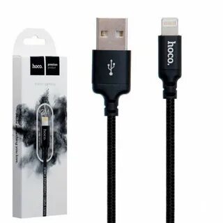 USB ПРОВОД HOCO X 14 LIGHTNING BLACK