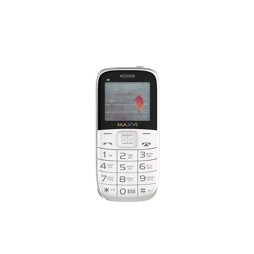 ТЕЛЕФОН MAXVI B6 WHITE