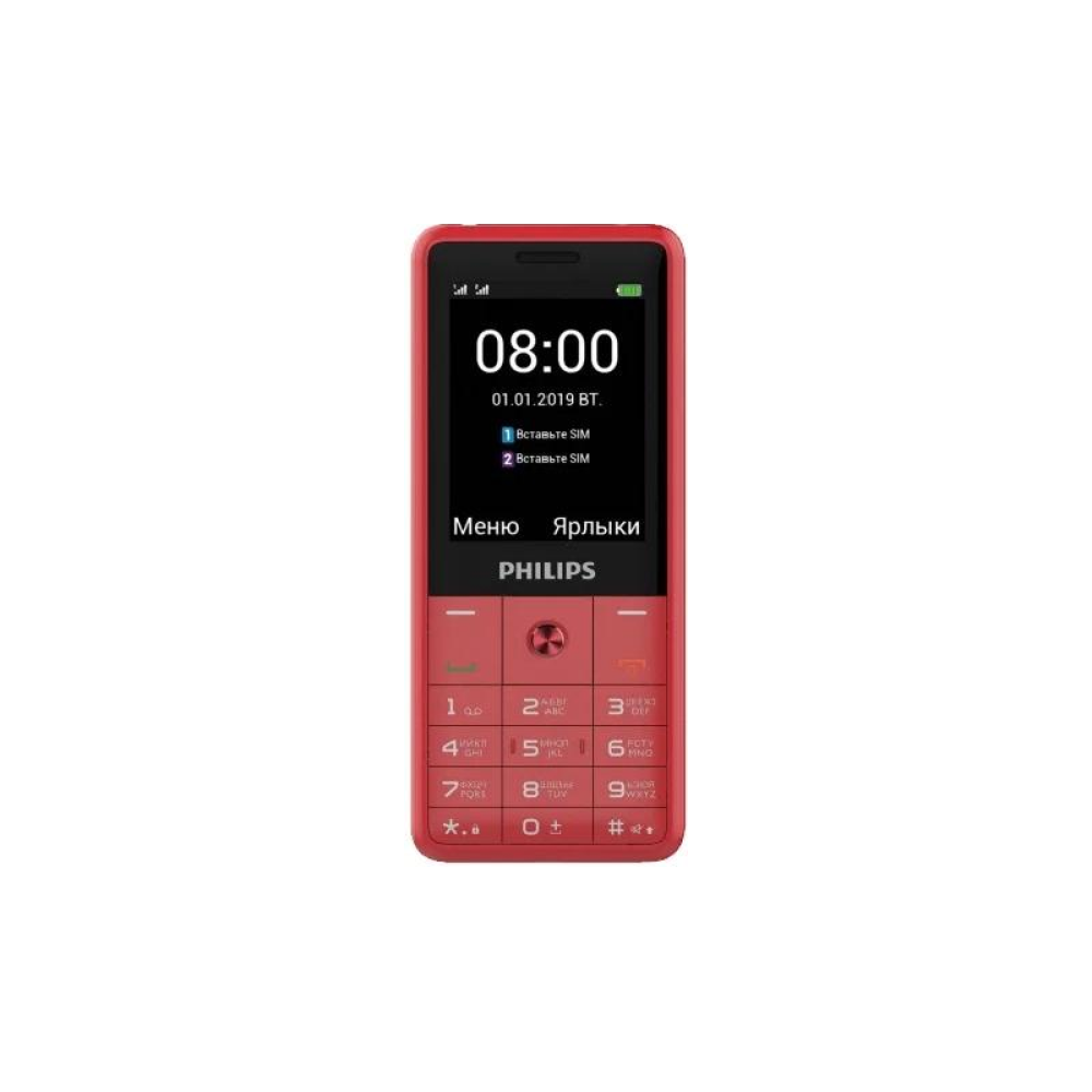 ТЕЛЕФОН PHILIPS E169 RED