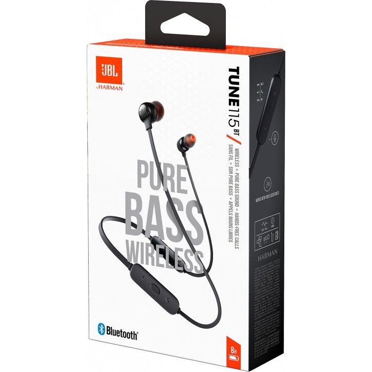 НАУШНИКИ JBL TUNE 115BT BLACK