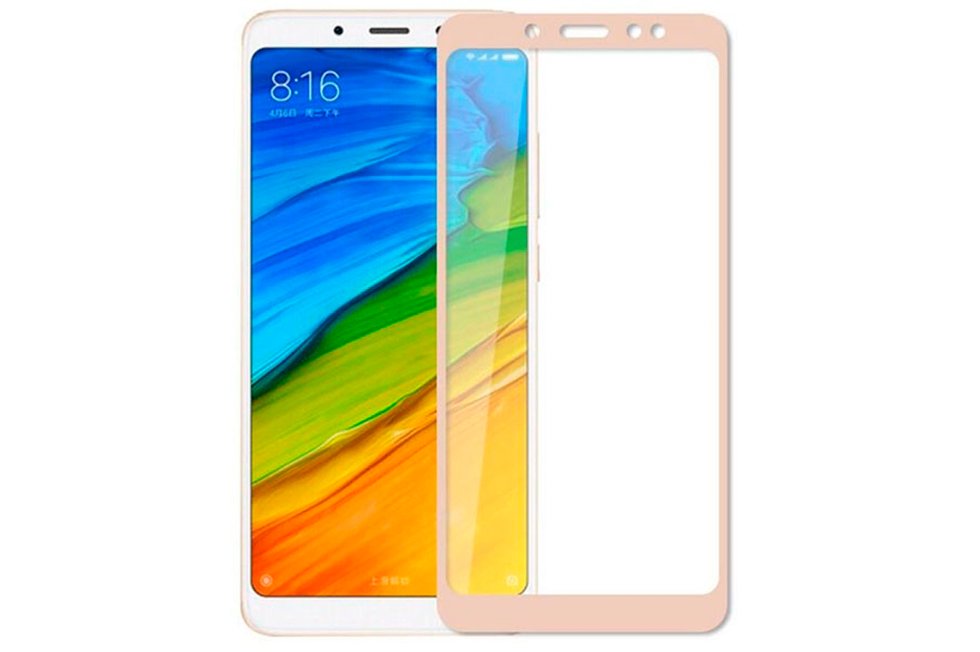 СТЕКЛО XIAOMI REDMI NOTE 5/5PRO 3D GOLD