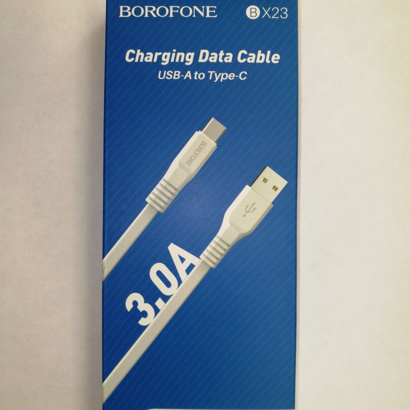 USB ПРОВОД BOROFONE BX 23 TYPE C WHITE