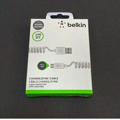 USB ПРОВОД BELKIN MICRO ВИТОЙ 1.8M WHITTE