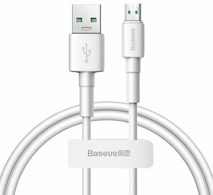 USB ПРОВОД BASEUS CAMSW-D02 MICRO WHITE