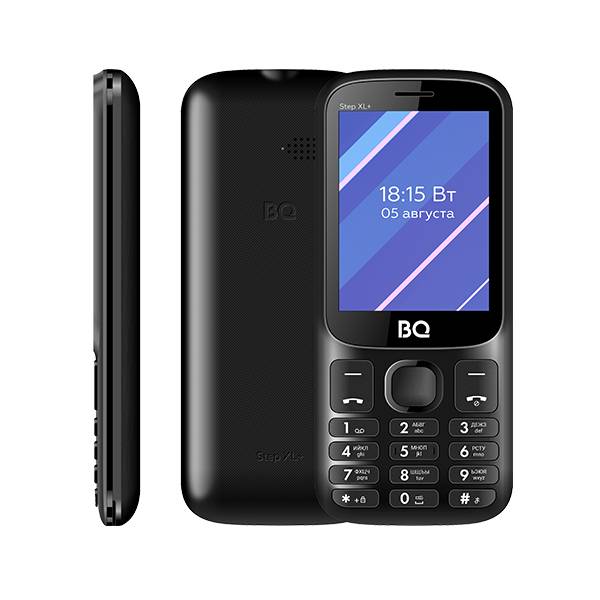 ТЕЛЕФОН BQ STEP XL+ 2820 BLACK