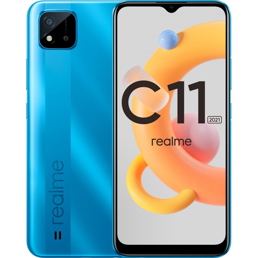 ТЕЛЕФОН REALME C11 2/32 (2021) ГОЛУБОЙ