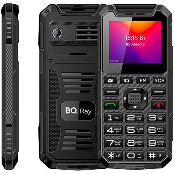 ТЕЛЕФОН BQ RAY 2004 GREY+BLACK